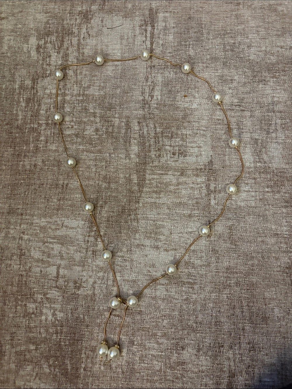 Pearl Gold Chain Belt